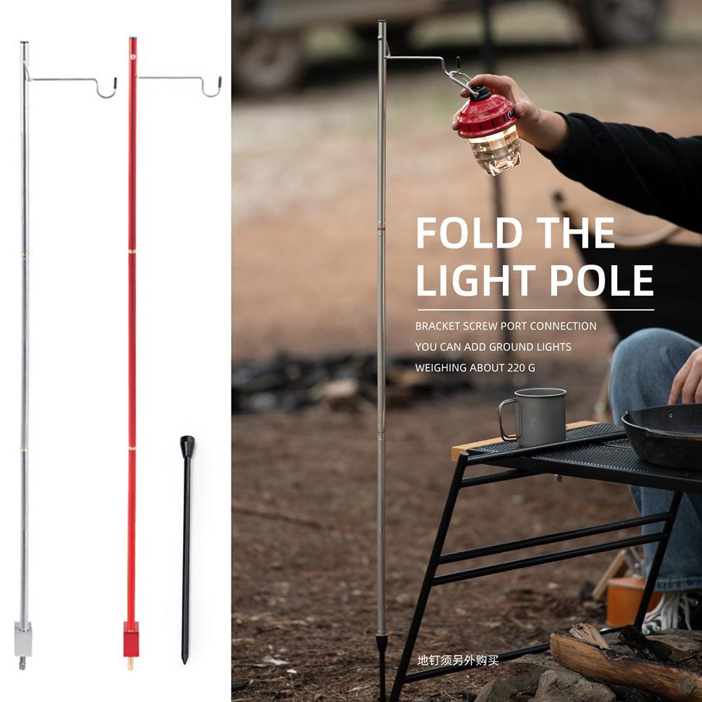 Camping Light Pole Table Lamp Holder