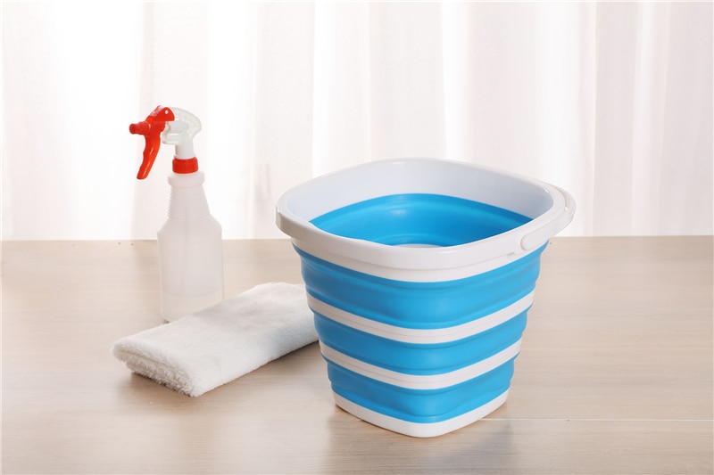 Silicone Collapsible Water Bucket 10L Capacity