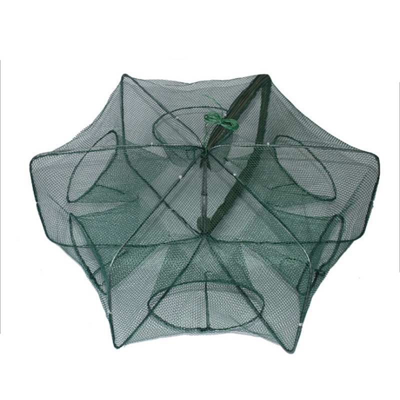 Fishing Net Trap 6-Hole Fish Catcher