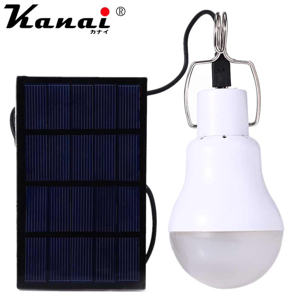 Portable 15W Solar Light Bulb