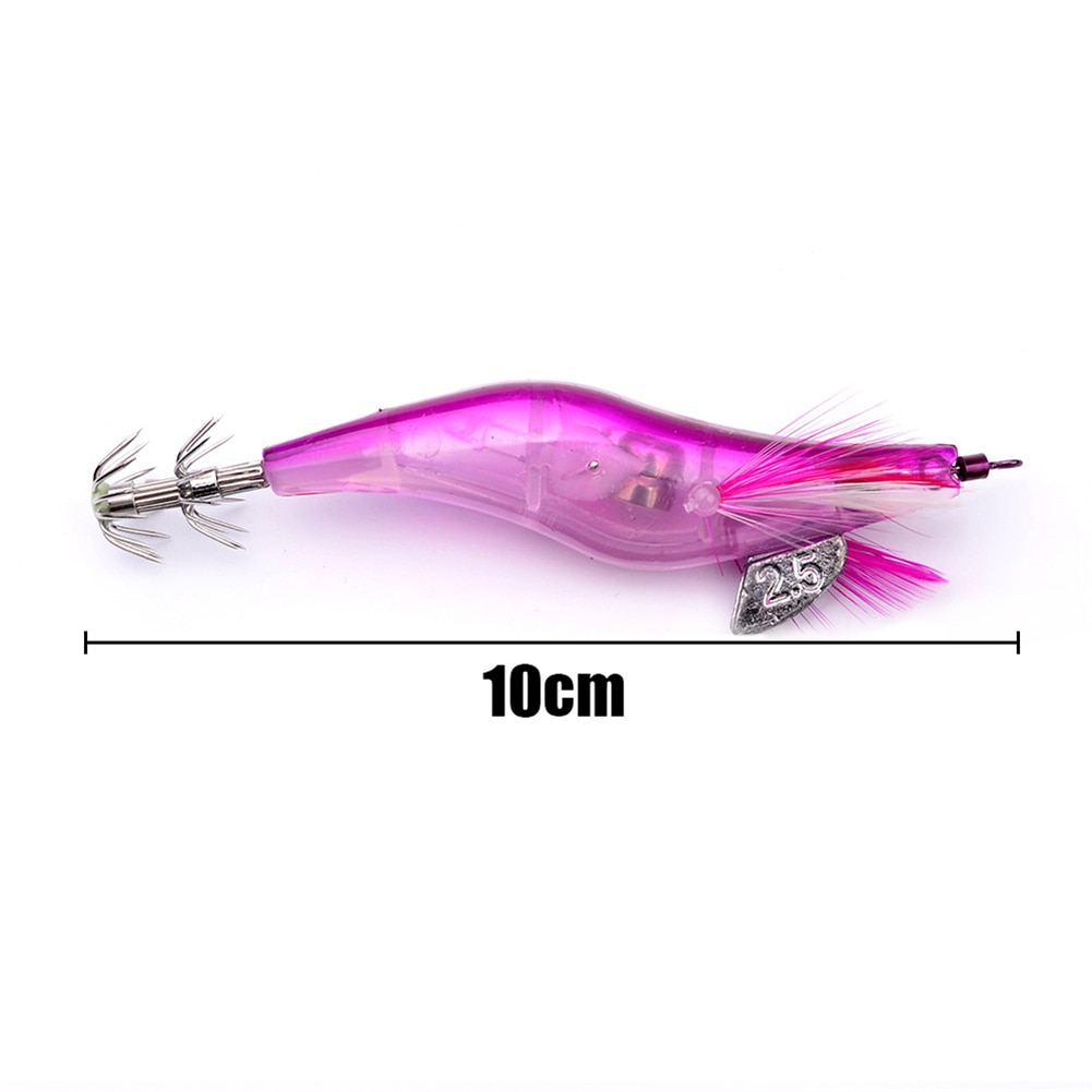 Squid Bait LED Fishing Lure 