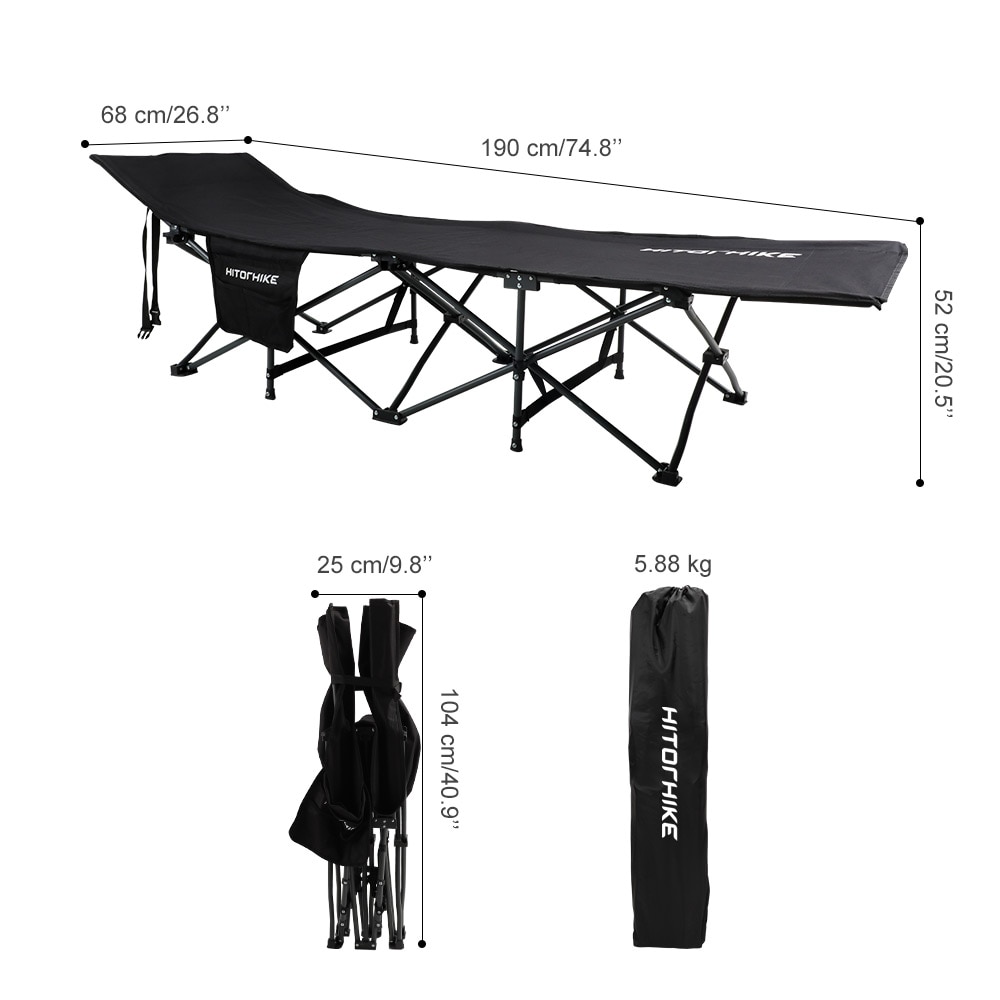 Foldable Camping Cot Bed