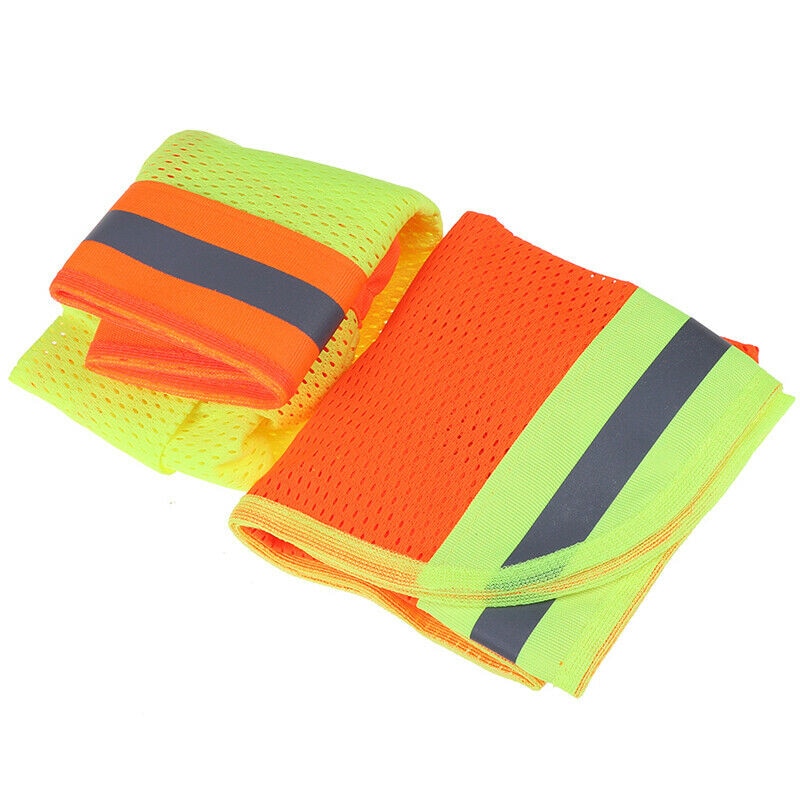 Sun Shade for Hard Hat with Reflective Stripe