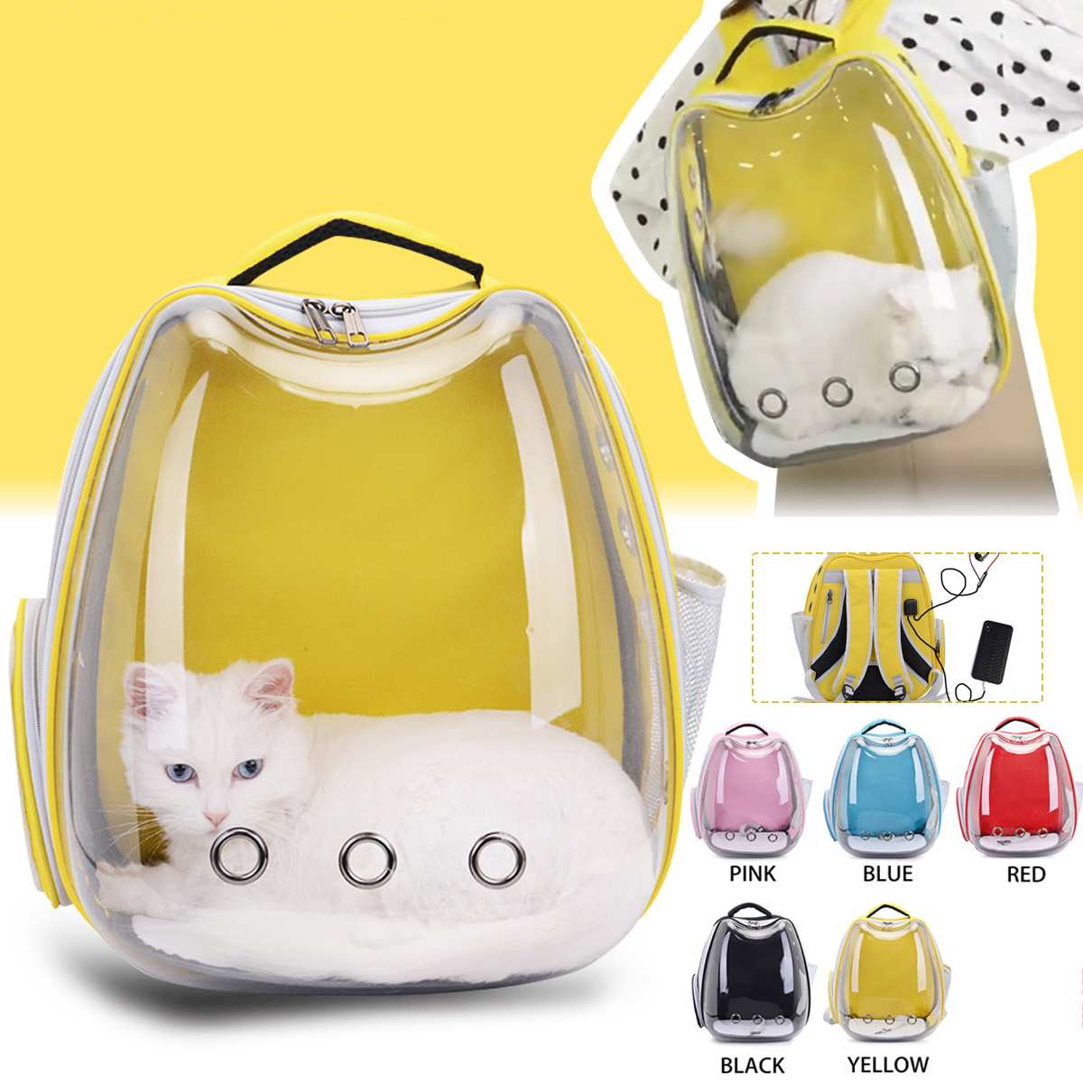 Cat Bubble Backpack Pet Carrying Bag