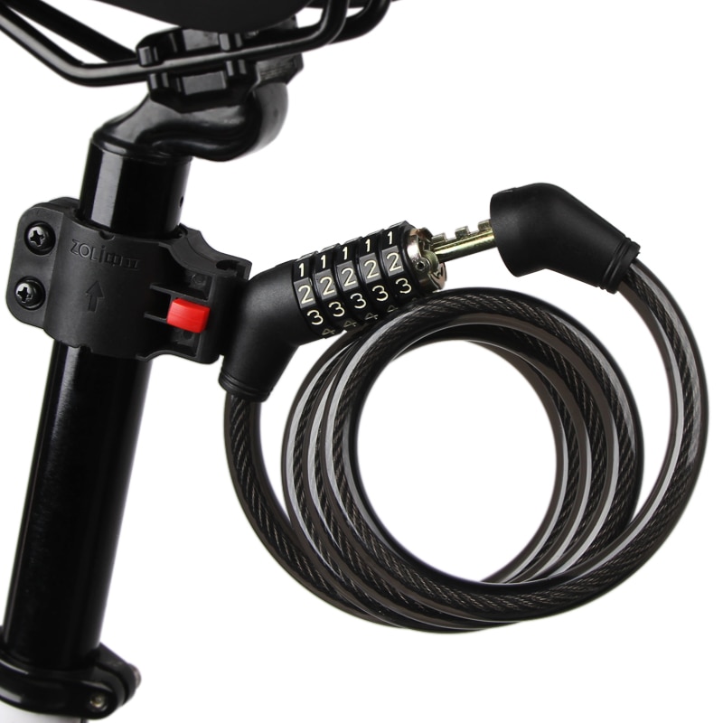 Bike Cable Lock 5-Digit Code