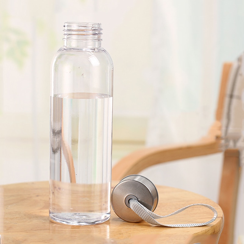 Transparent Water Bottle Leakproof Drinkware