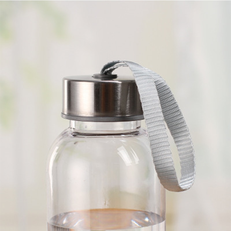 Transparent Water Bottle Leakproof Drinkware