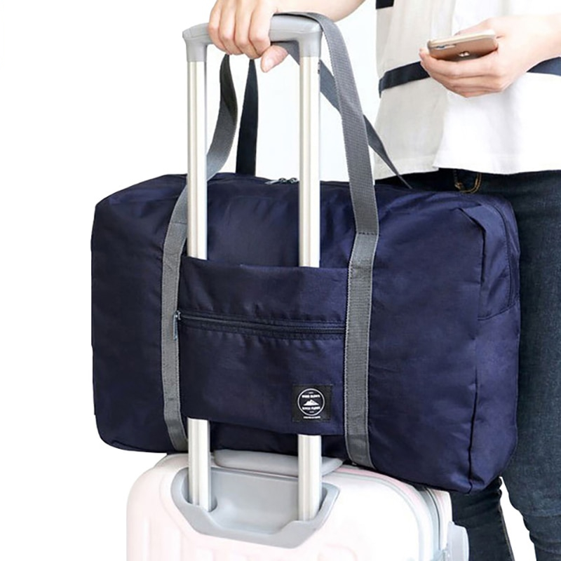 Foldable Travel Bag Nylon Luggage Bag