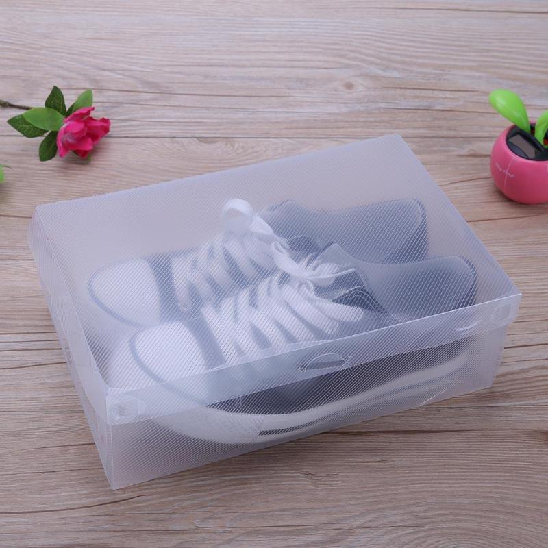 Shoe Box Plastic Storage (10 pieces)