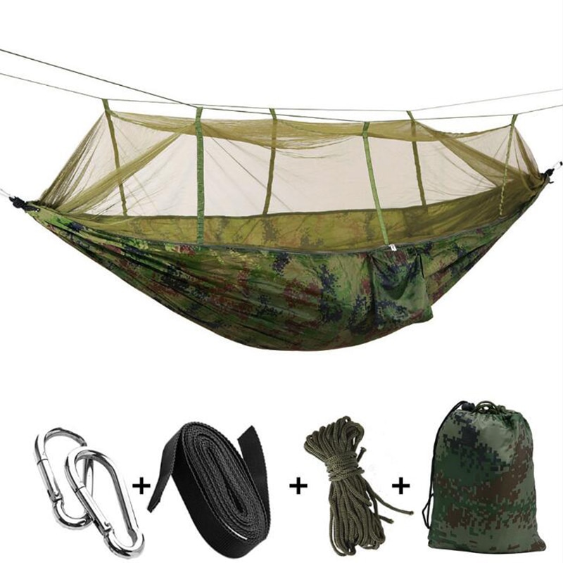 Garden Hammock with Mosquito Net