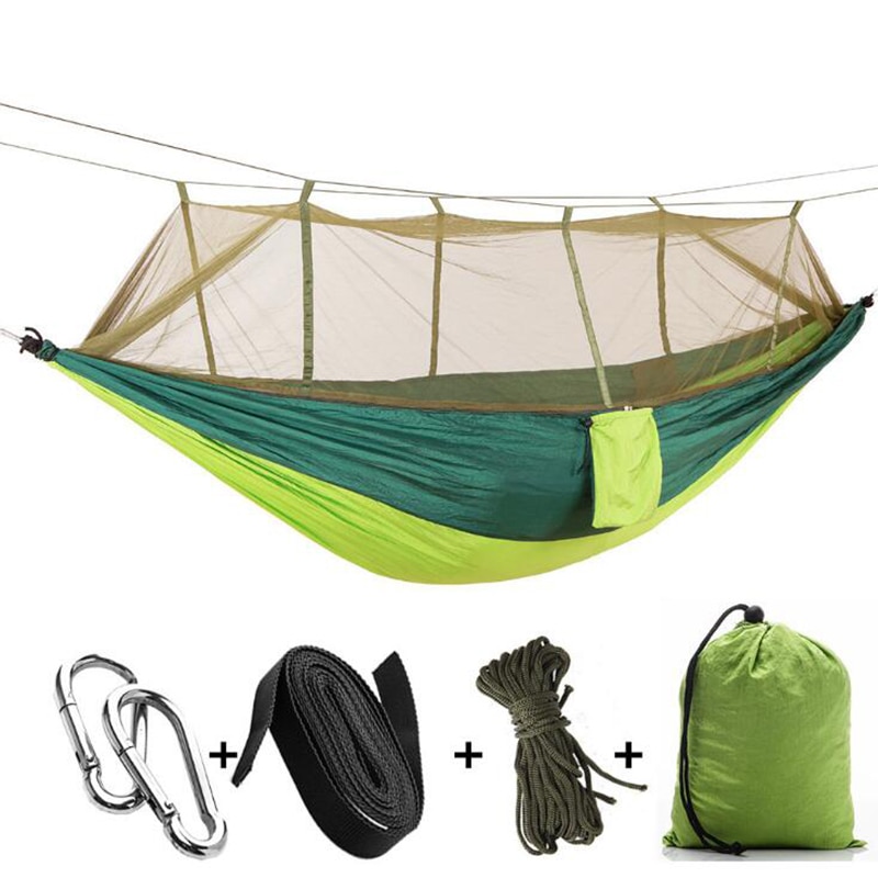 Garden Hammock with Mosquito Net