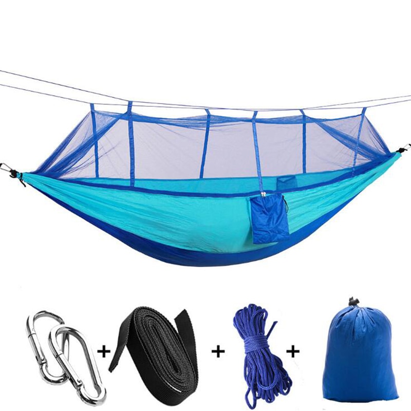 Garden Hammock with Mosquito Net