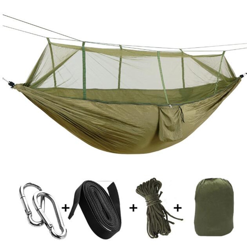 Garden Hammock with Mosquito Net