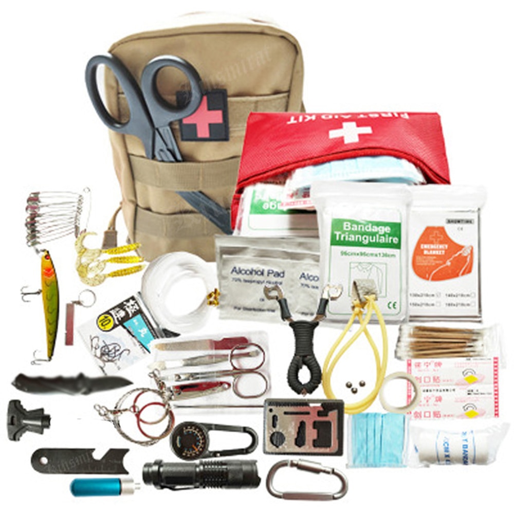 Survival Bag Emergency Kit (21 pieces)