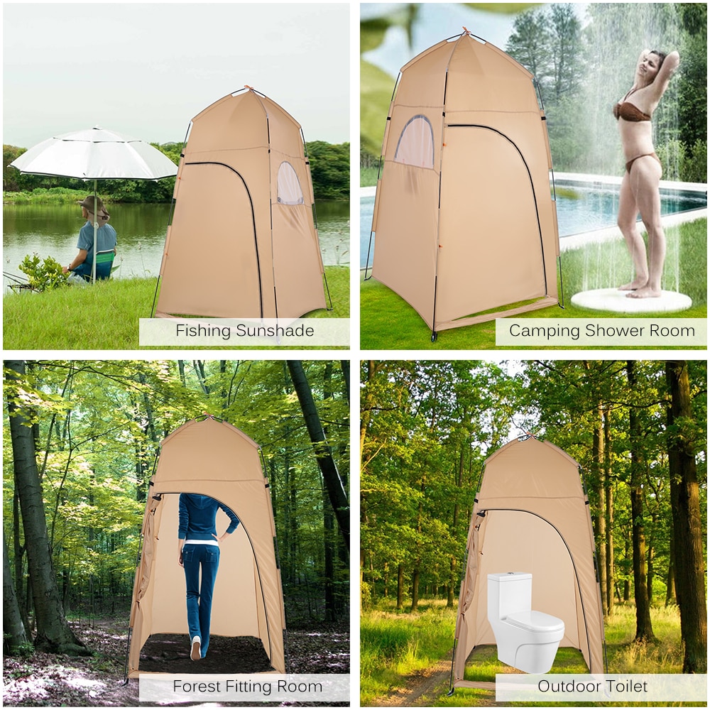 Camping Shower Tent Portable Toilet