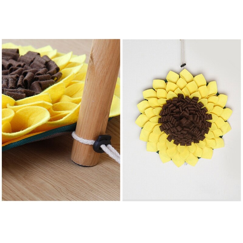 Snuffle Mat For Dogs Sunflower Design