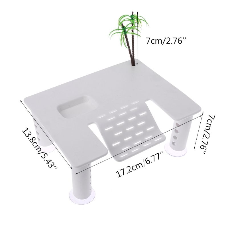 Plastic Turtle Ramp with Suction Cups