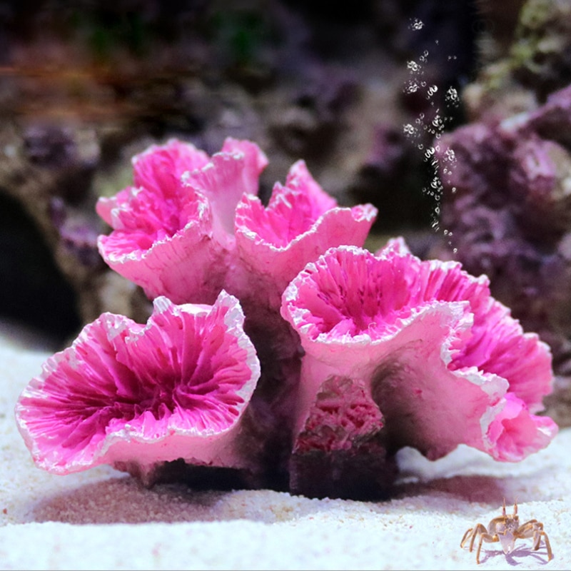 Coral Aquarium Decor Resin Ornament