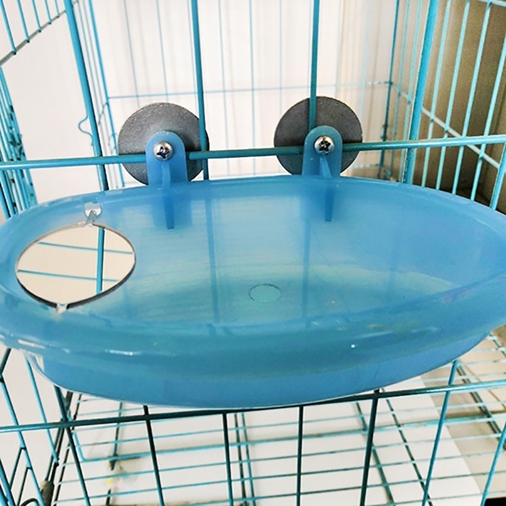 Birdcage Bath Mirror Shower Basin