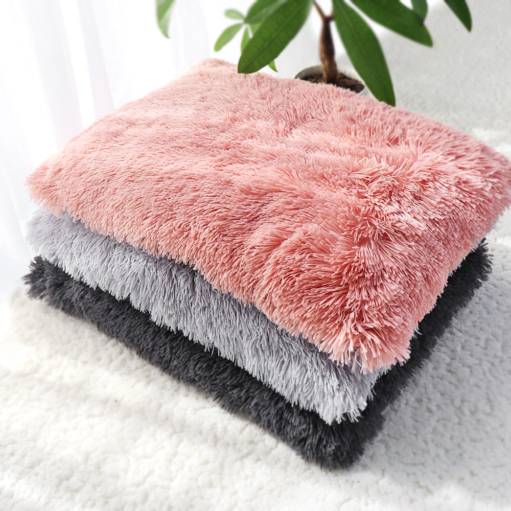 Plush Pet Bed Cushion Bed