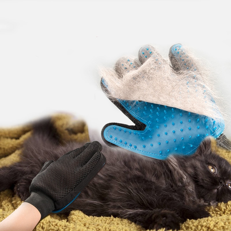 Cat Hair Remover Glove Pet Grooming Glove