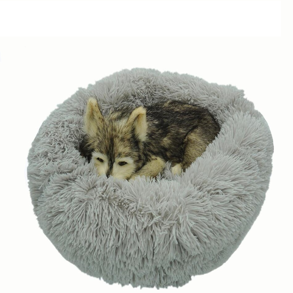 Circular Dog Bed Pet Sleeping Plush