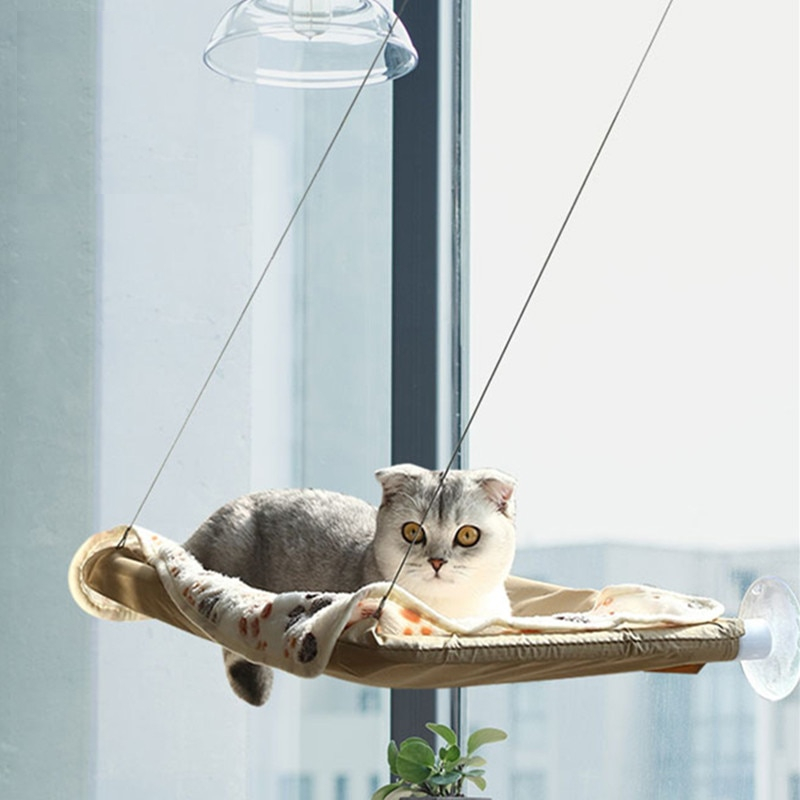 Hanging Cat Hammock Window Bed