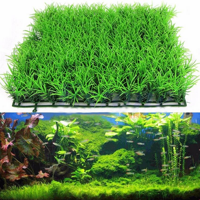 Artificial Grass for Aquarium Tank Decor