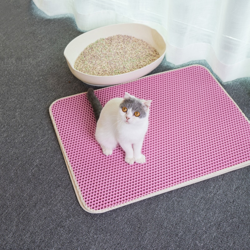 Cat Litter Box Mat Sand Catcher Pad