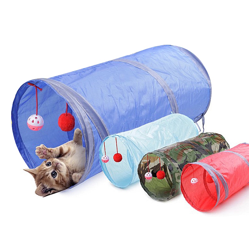 Cat Play Tunnel Foldable and Collapsible