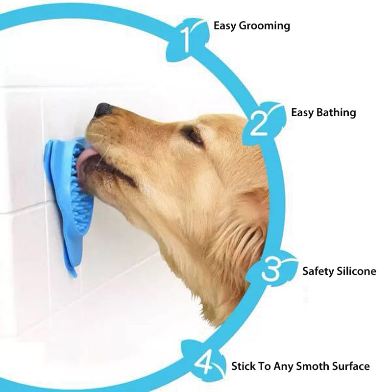 Dog Lick Mat Suction Slow Feeder