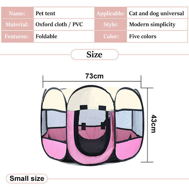 Foldable Pet Playpen Exercise Pen