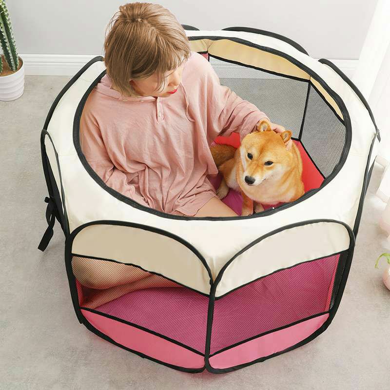 Foldable Pet Playpen Exercise Pen