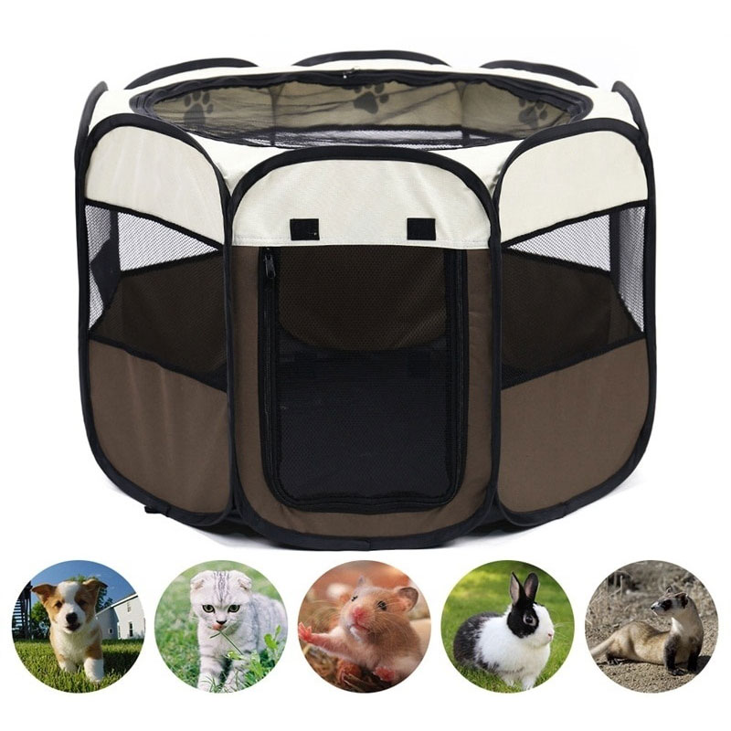 Foldable Pet Playpen Exercise Pen