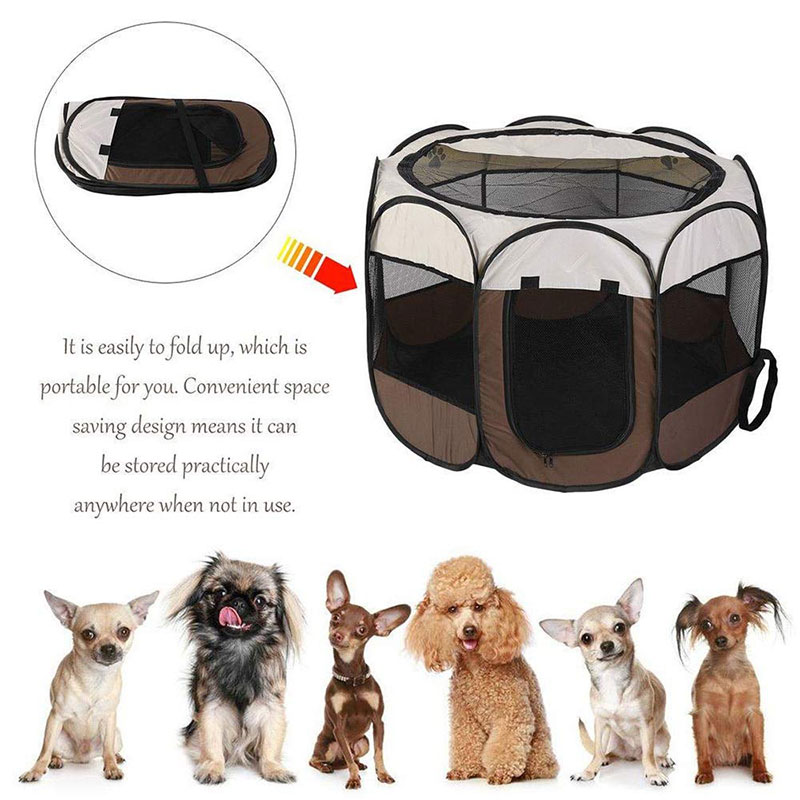 Foldable Pet Playpen Exercise Pen