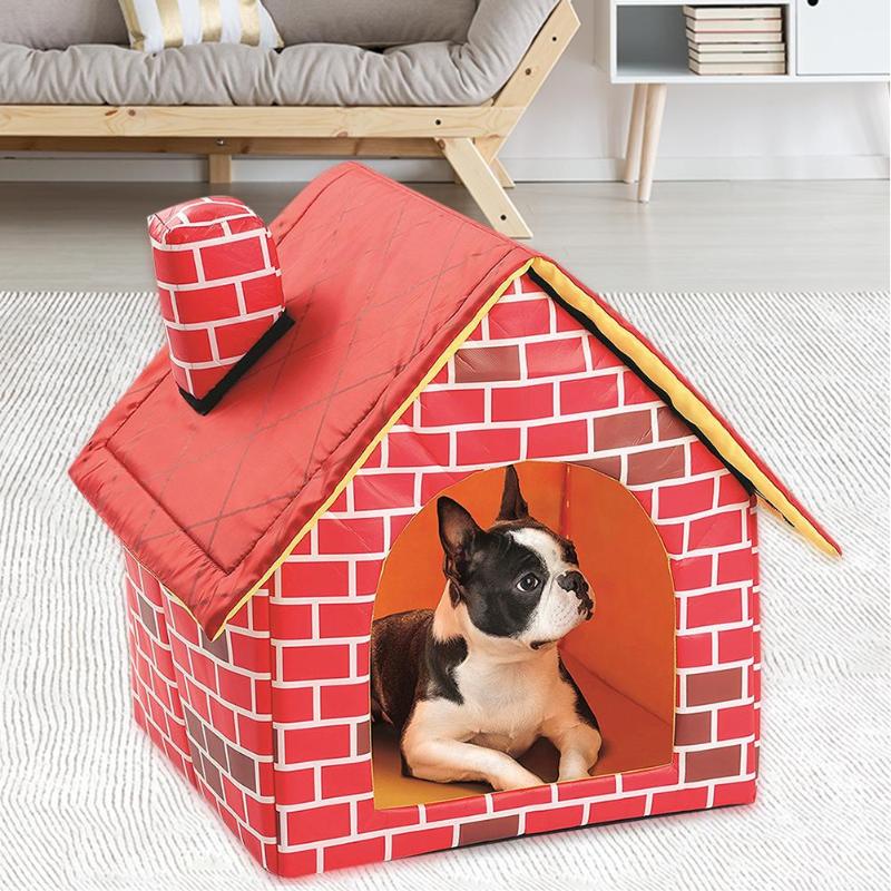 Portable Dog House Pop-Up Tent