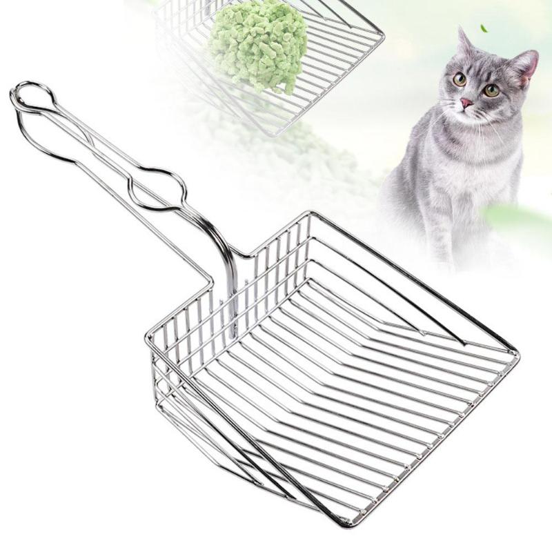 Metal Cat Litter Scoop Cleaning Shovel