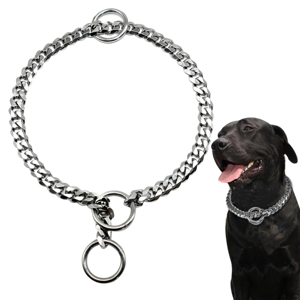 Dog Choker Chain Stainless Necklace