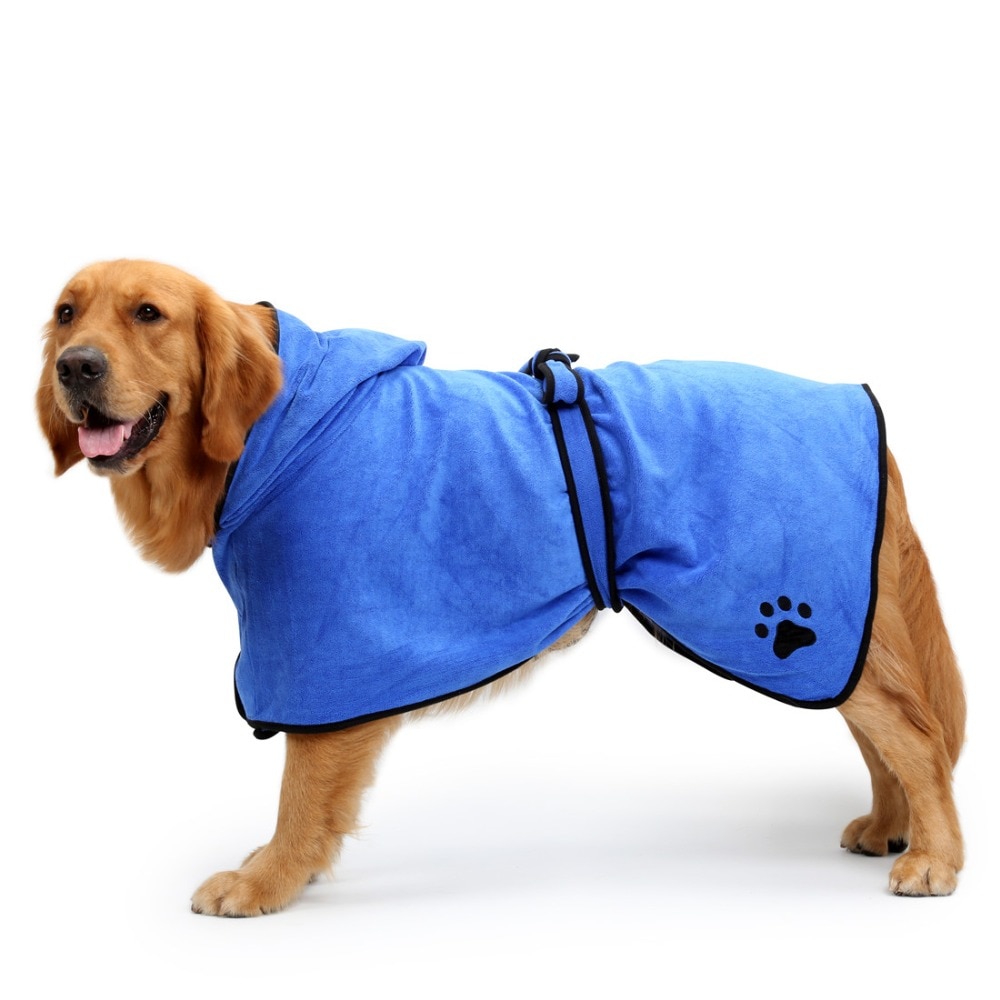 Dog Towel Robe Pet Microfiber Cloth