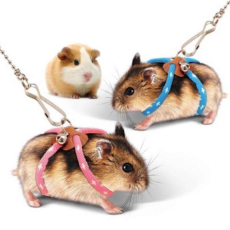 Hamster Leash Adjustable Body Harness