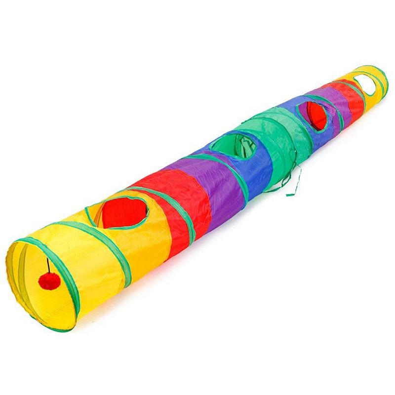 Cat Toy Tunnel Collapsible Play Tunnel