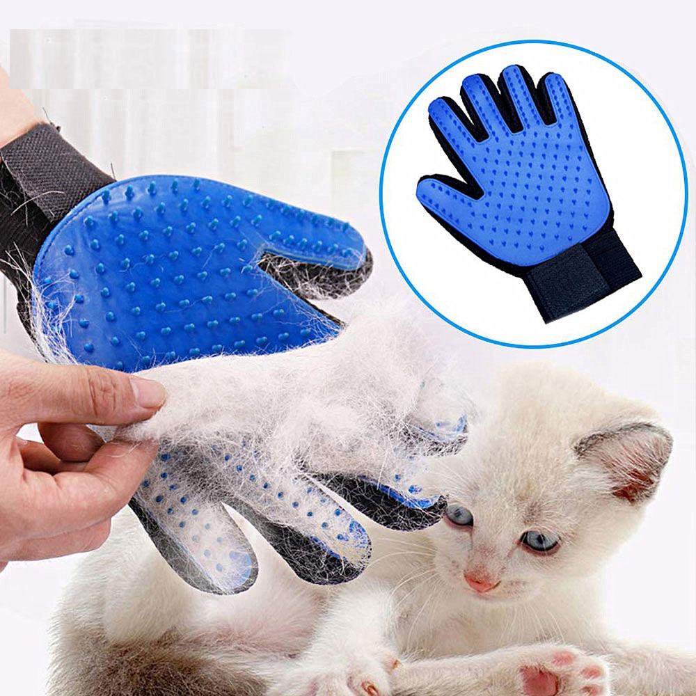 Petting Glove Shedding Groom Brush