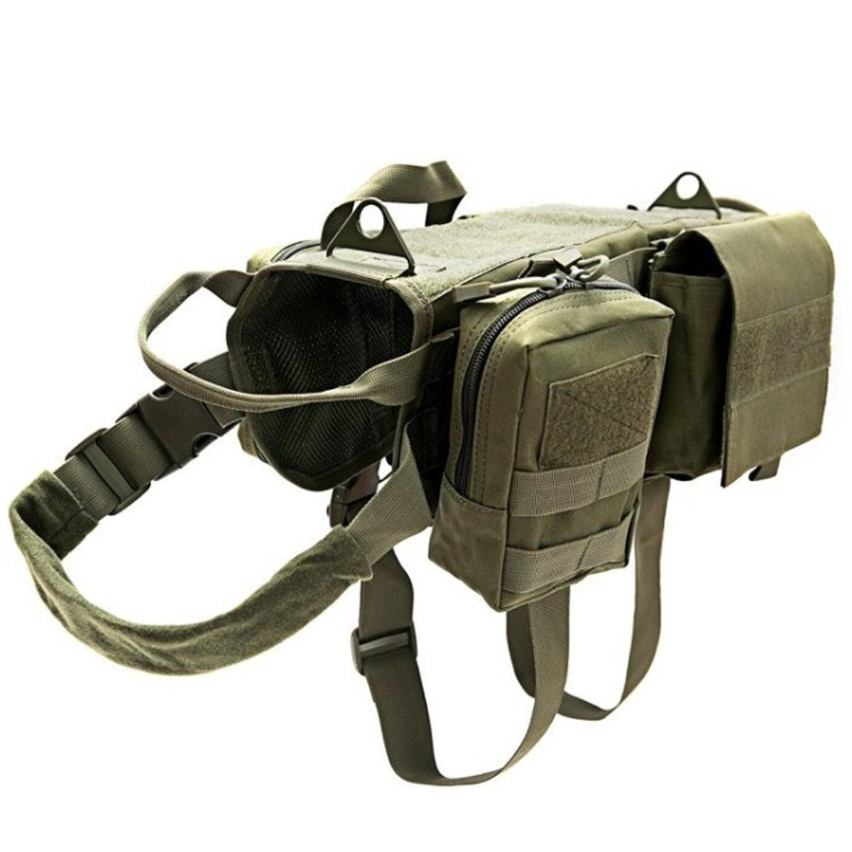 Military Dog Harness Army Vest