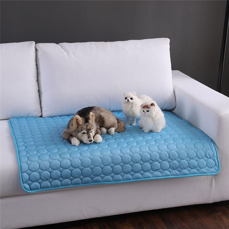 Cooling Mat Pet Sleeping Summer Bed