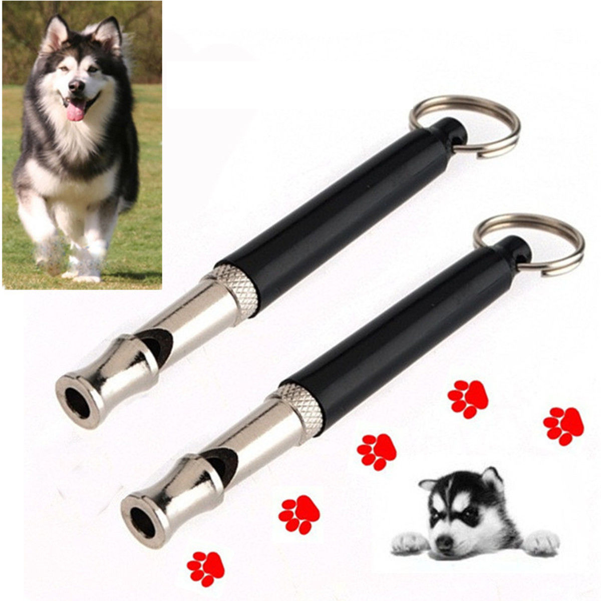 Silent Dog Whistle Pet Training Tool