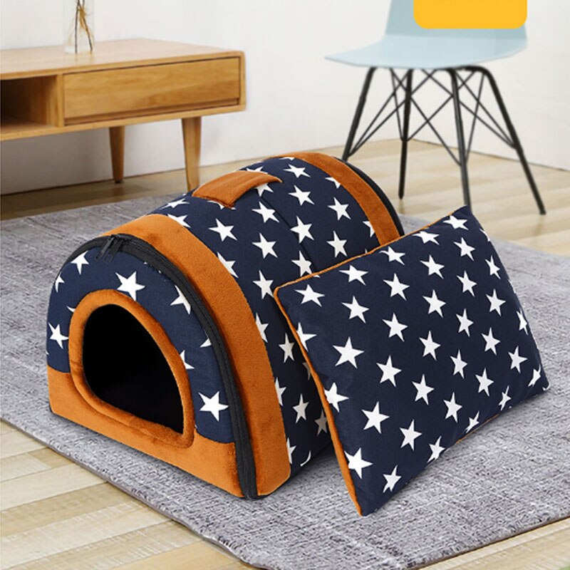 Cat Tent Bed Foldable Pet House