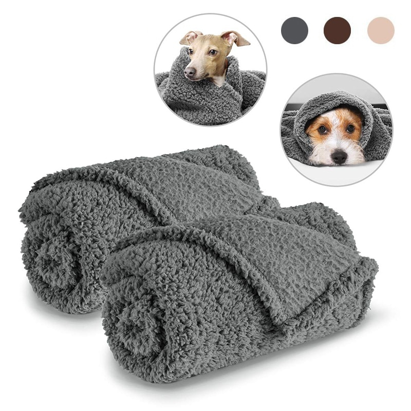 Dog Fleece Blanket Pet Comforter