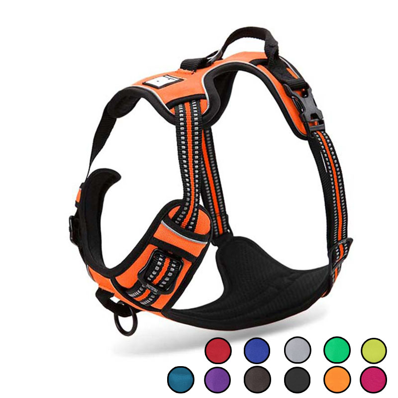 Reflective Dog Harness Padded Strap