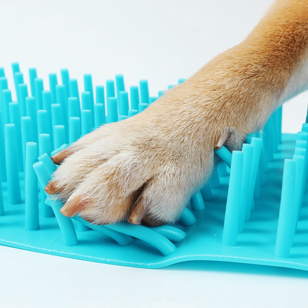 Dog Foot Washer Soft Silicone Bristles