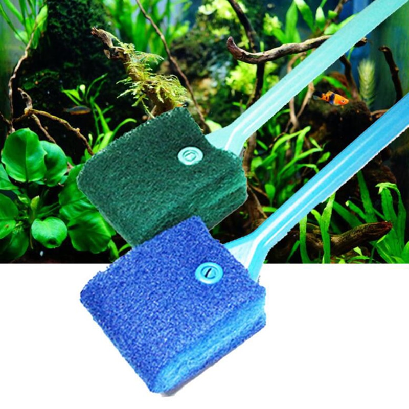 Aquarium Glass Cleaner Sponge Brush